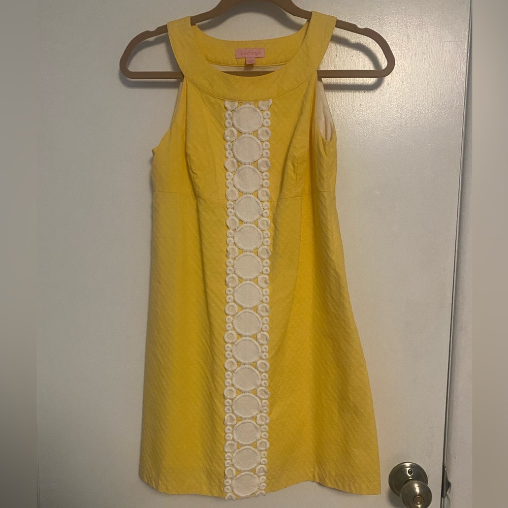 Lilly Pulitzer Yellow Dress